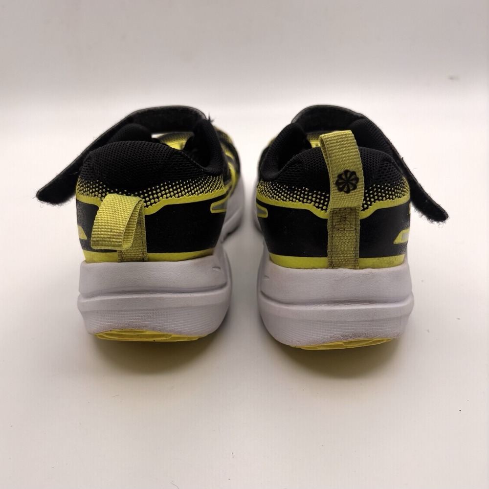 Nike Cosmic Runner Youth Tennis Shoes 2Y In Neon Green/ Black/ White - Picture 3 of 10